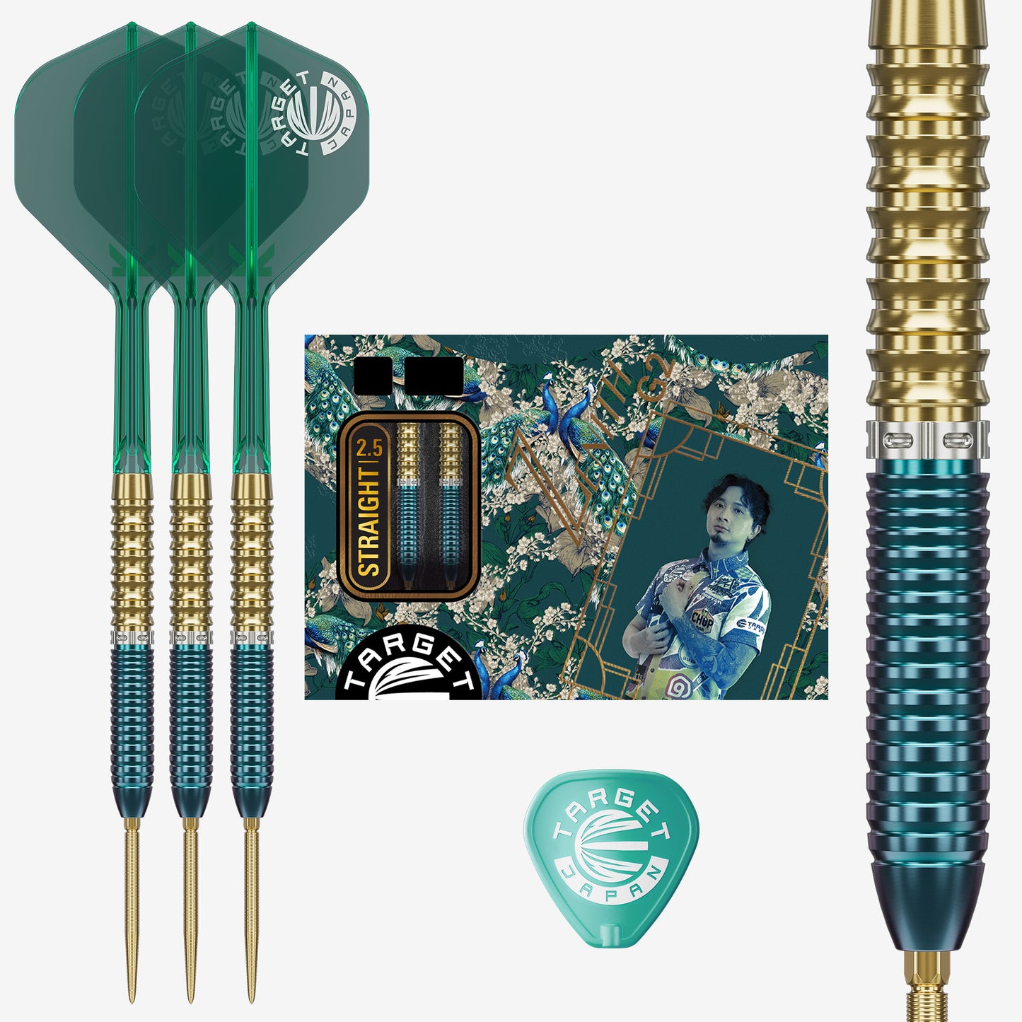 Target Japan Prime Series Zenith G2.5 Straight 90% Tungsten SP Darts