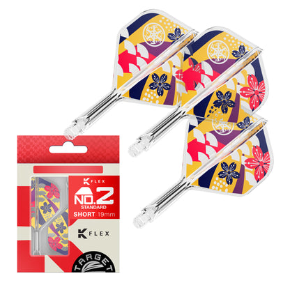 Target Japan Zenith 2026 K-Flex Integrated Darts Flights