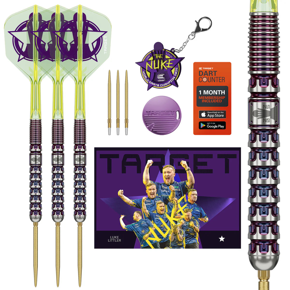 Luke Littler World Champion 2025 Edition SP Steel Tip Darts