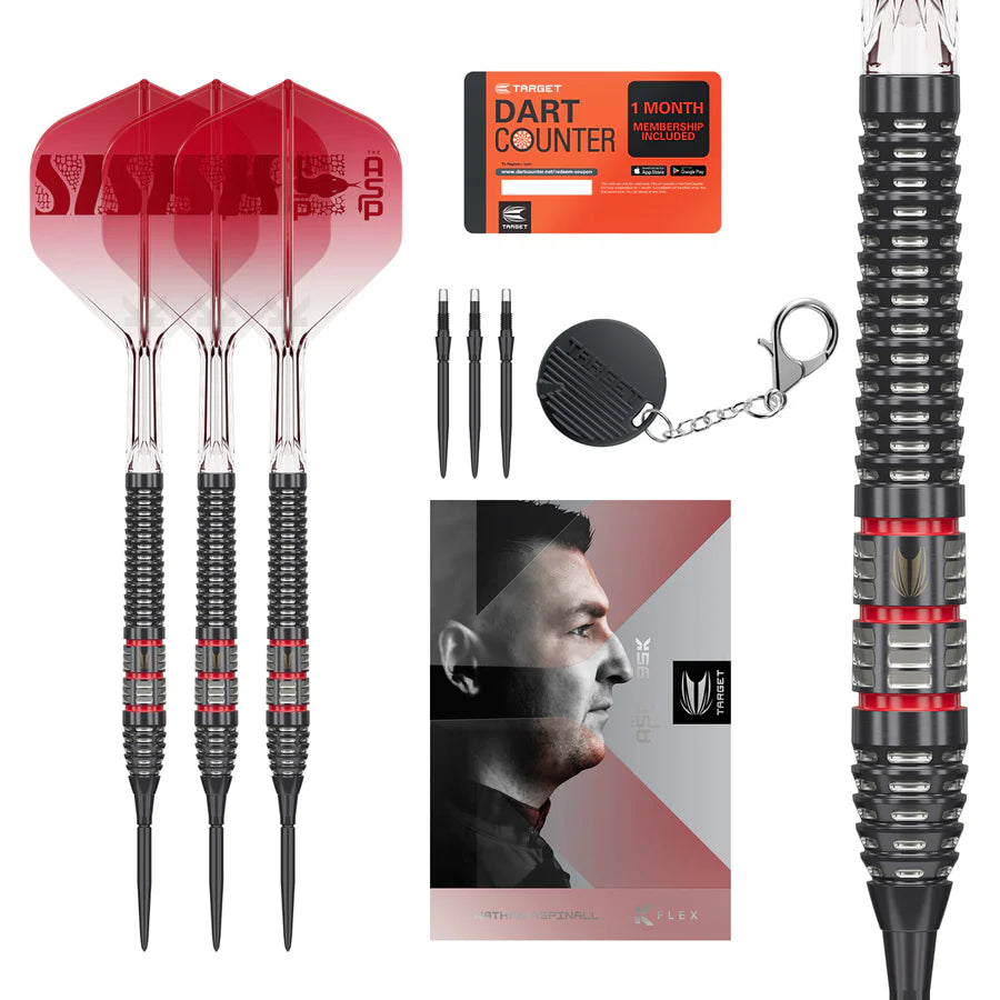 Target Nathan Aspinall 95k Steel Tip Darts