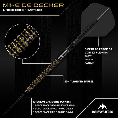 Mike De Decker Limited Edition 95% Tungsten Darts