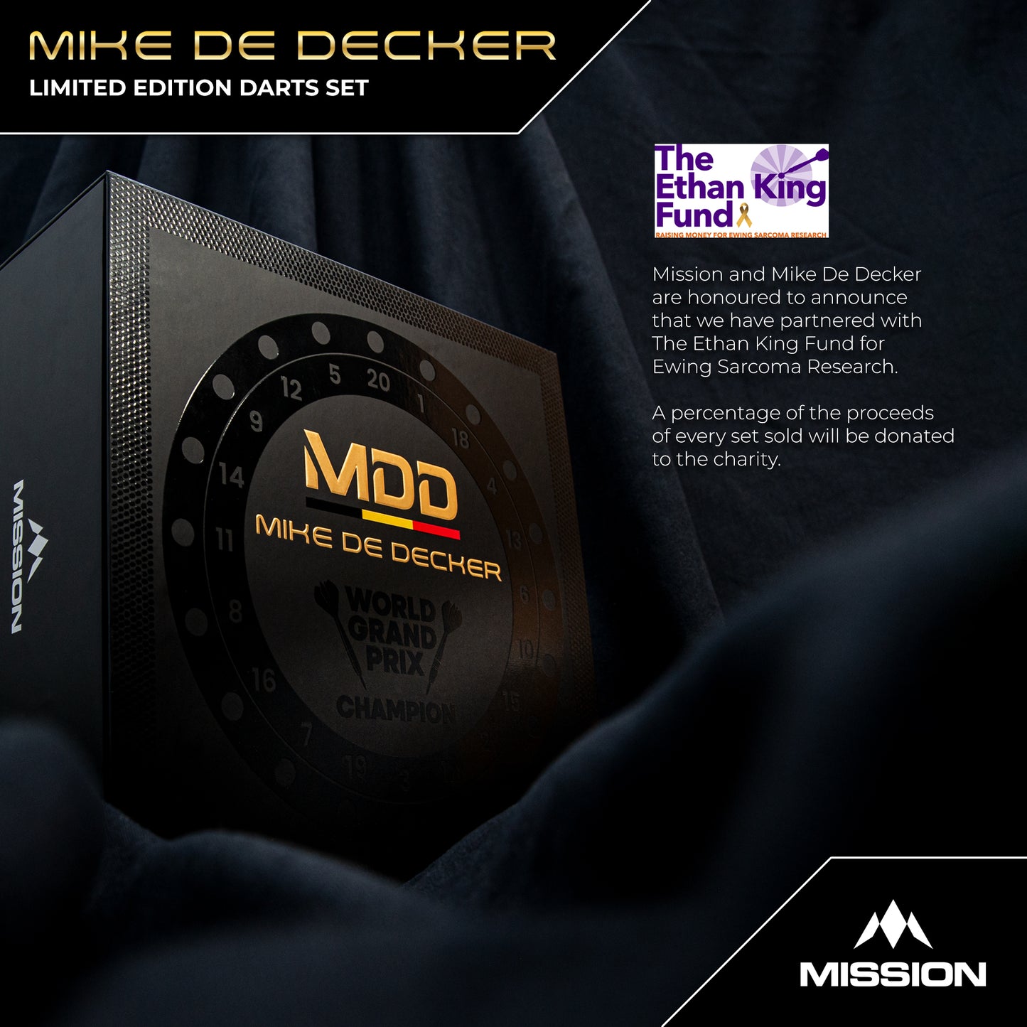 Mike De Decker Limited Edition 95% Tungsten Darts