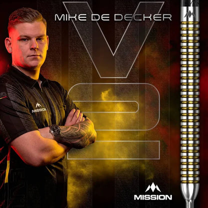 Mission Mike De Decker V2 R2.5 95% Tungsten Steel Tip Darts