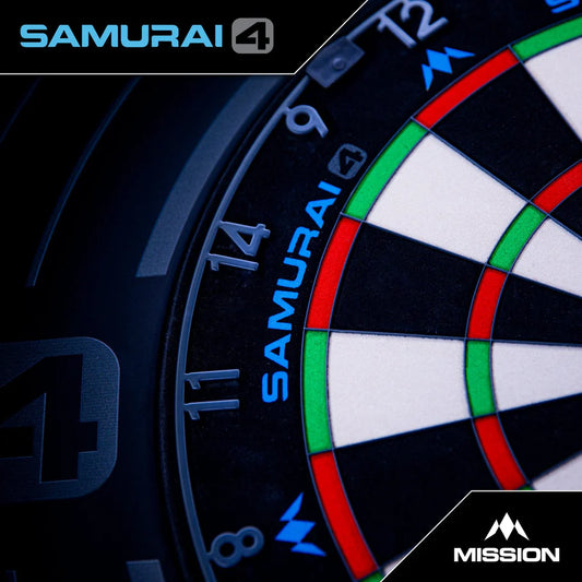 Mission Samurai 4 Graphite Grey Dartboard