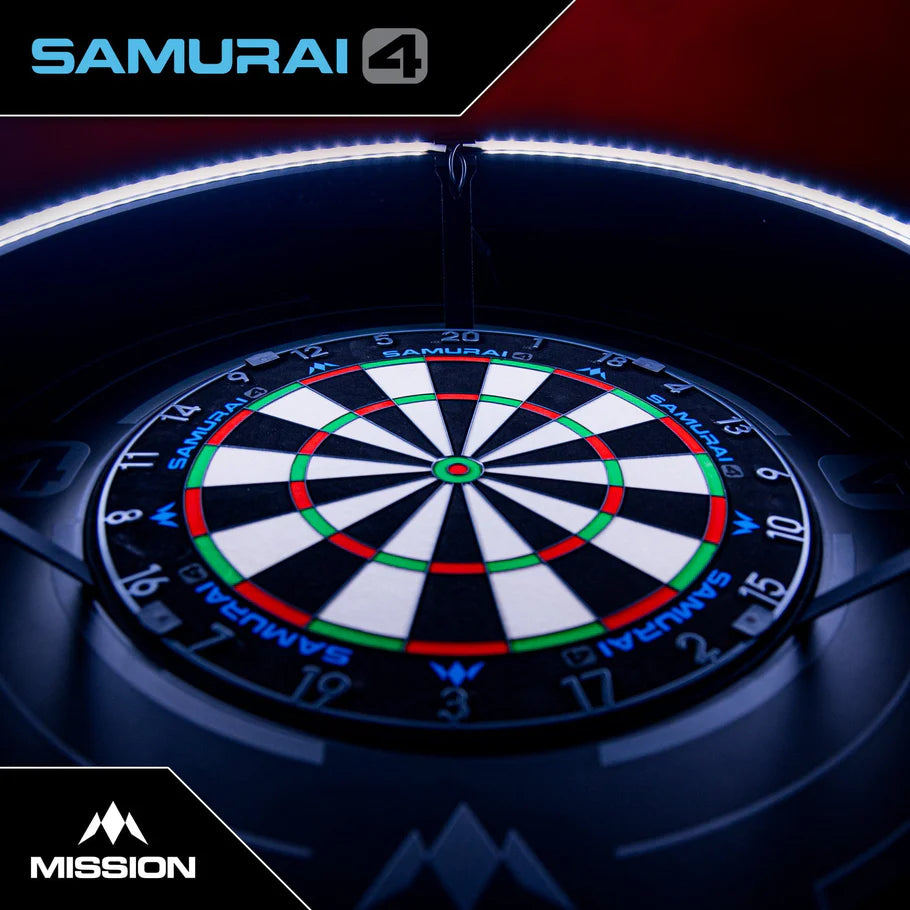 Mission Samurai 4 Graphite Grey Dartboard
