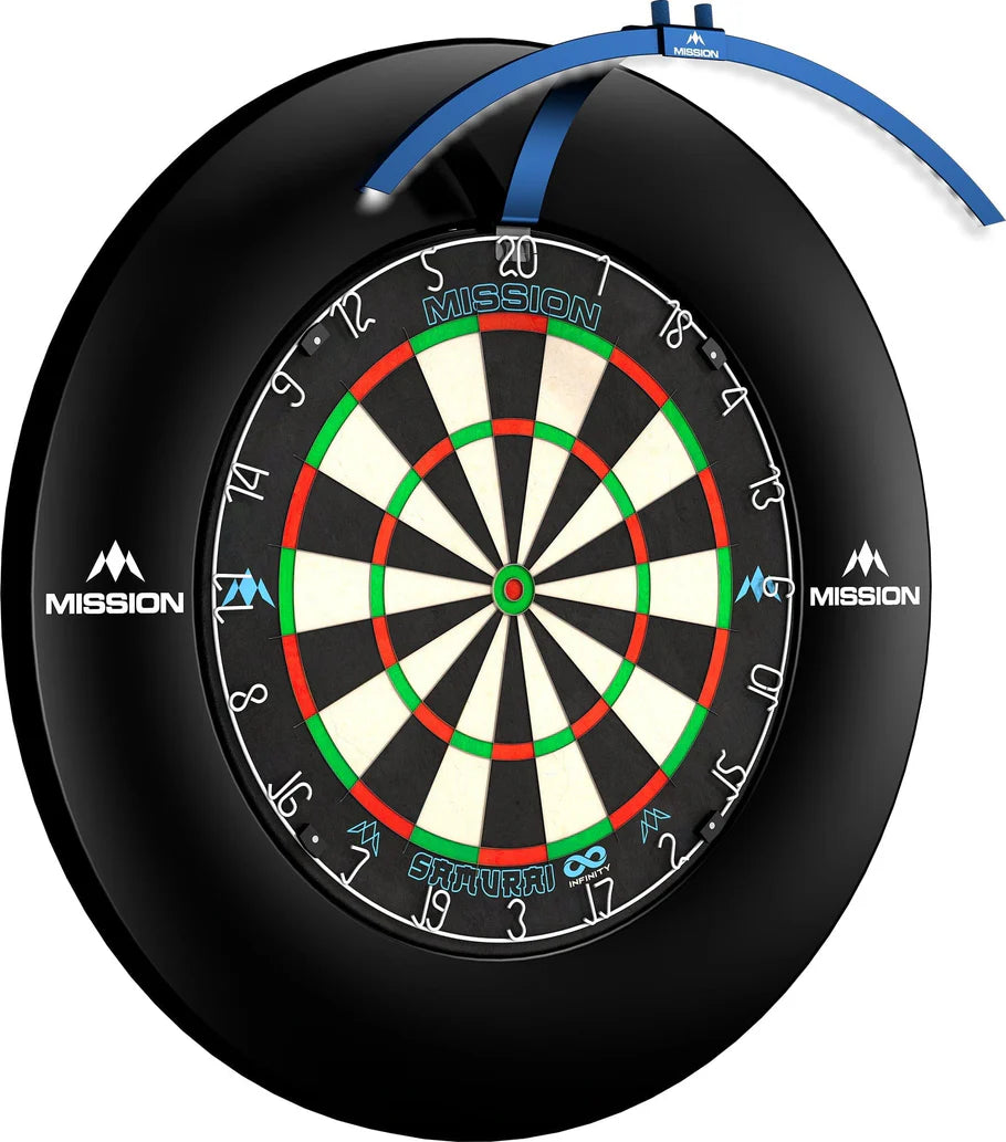 Mission Torus 100 Portable Folding Dartboard Light