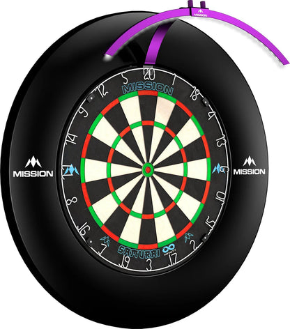 Mission Torus 100 Portable Folding Dartboard Light