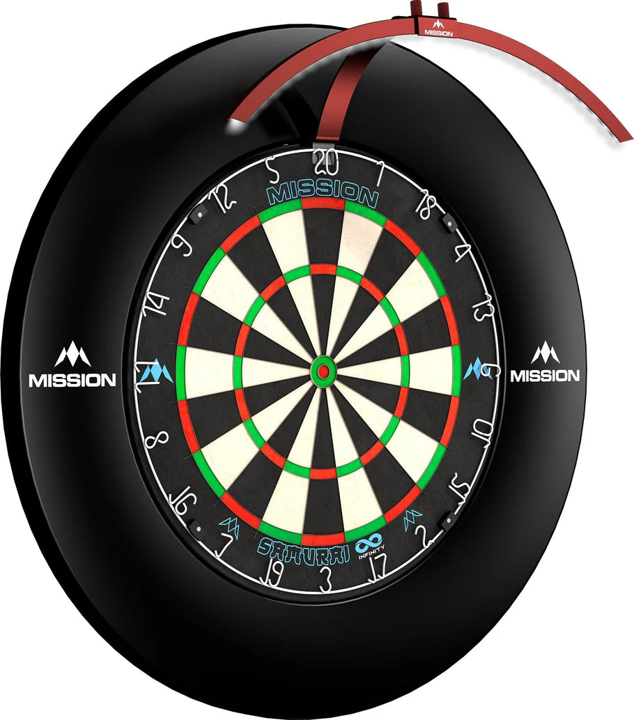 Mission Torus 100 Portable Folding Dartboard Light
