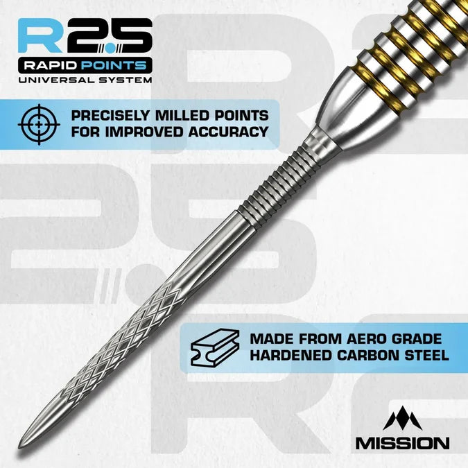 Mission R2.5 Rapid Dart Points - DSX