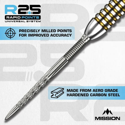 Mission R2.5 Rapid Dart Points - DSX