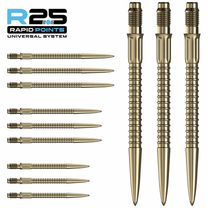 Mission R2.5 Rapid Dart Points Steel Tip - GV1