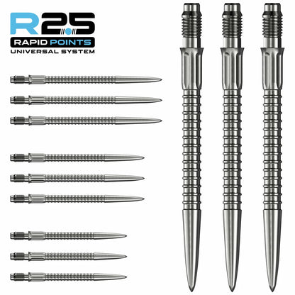 Mission R2.5 Rapid Dart Points Steel Tip - GV1