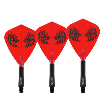 Red Dragon Jonny Clayton Nitro Flite Kite Integrated Flight System