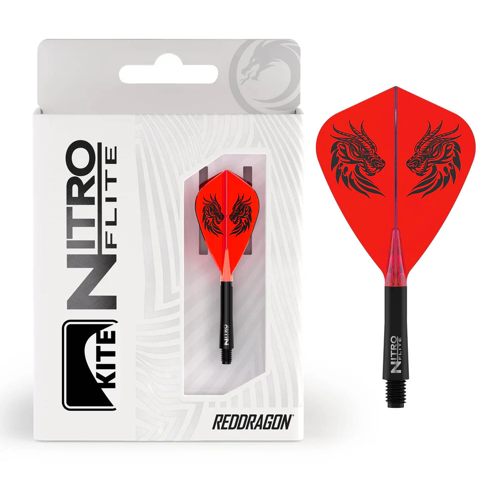Red Dragon Jonny Clayton Nitro Flite Kite Integrated Flight System
