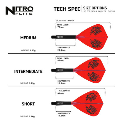Red Dragon Jonny Clayton Nitro Flite Kite Integrated Flight System