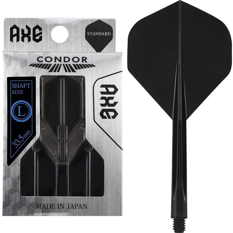 Condor AXE Black Standard Dart Flights