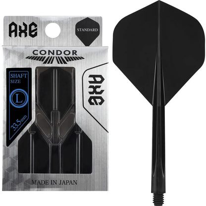 Condor AXE Black Standard Dart Flights