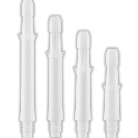 L Style Straight L Shafts White Darts Shafts