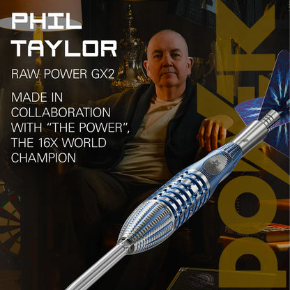 Target Phil Taylor Power Gx2 95% Tungsten Swiss Point Darts