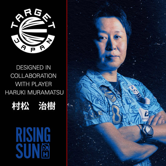 Target Japan Haruki Muramatsu Rising Sun K-Flex No6 Integrated Flights & Shafts