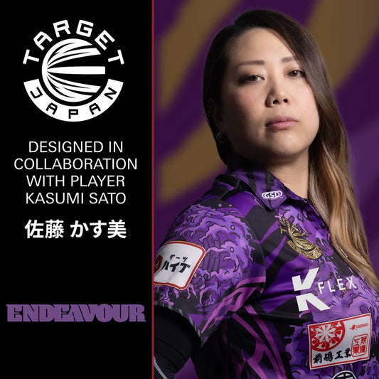 Target Japan Kasumi Sato Endeavour No6 K-Flex Integrated Flights & Shafts