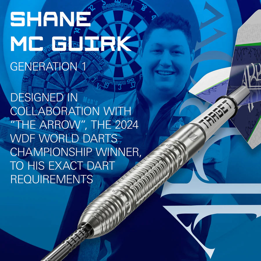 Shane McGuirk 90% Tungsten Swiss Point Darts