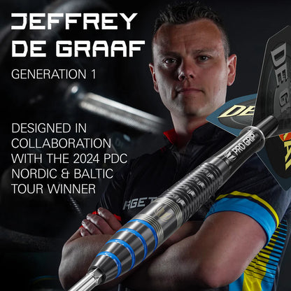 Jeffrey De Graaf 90% Tungsten Swiss Point Darts