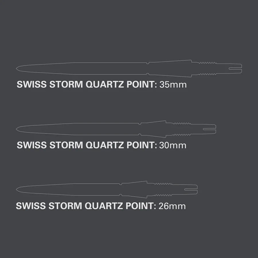 Target Swiss Storm Quartz Replacement Darts Points