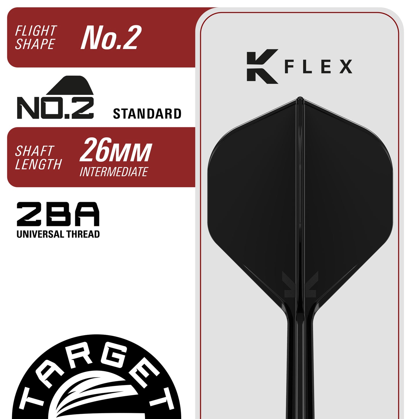 Target Japan Black Marquee Creed 90% Tungsten SP Darts