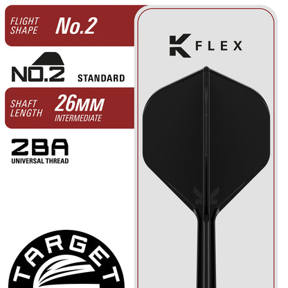 Target Japan Black Marquee Creed 90% Tungsten SP Darts