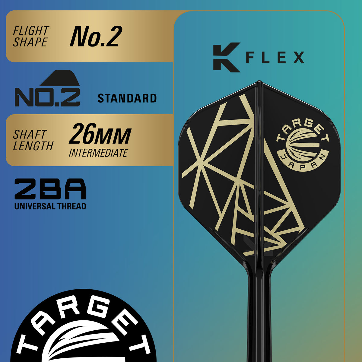 Target Japan The Miracle x Rising Sun Champions Limited Edition 95% Tungsten SP Steel Tip Darts