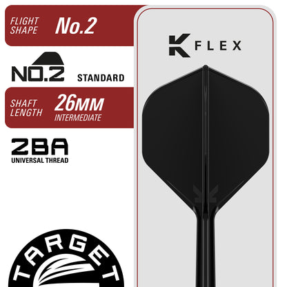 Target Japan Black Marquee Eclipse 90% Tungsten SP Darts
