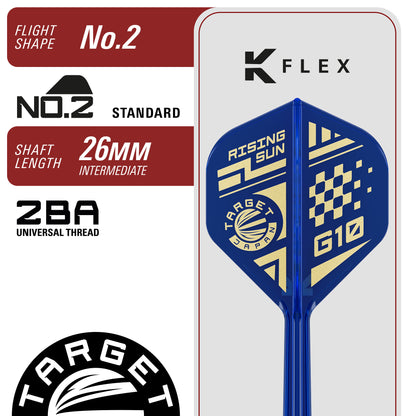 Target Japan Rising Sun 10.5 95% Tungsten SP Darts