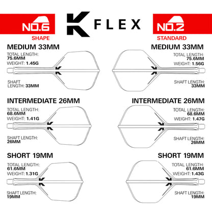Target Japan Cathy Leung Charis K-Flex No.2 Integrated Flights & Shafts