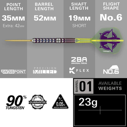 Luke Littler World Champion 2025 Edition SP Steel Tip Darts