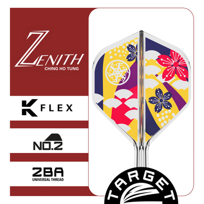 Target Japan Zenith 2026 K-Flex Integrated Darts Flights