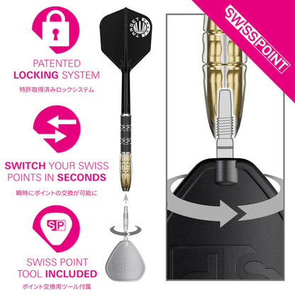 Target Japan Pyro G11 90% Tungsten Swiss Point Darts