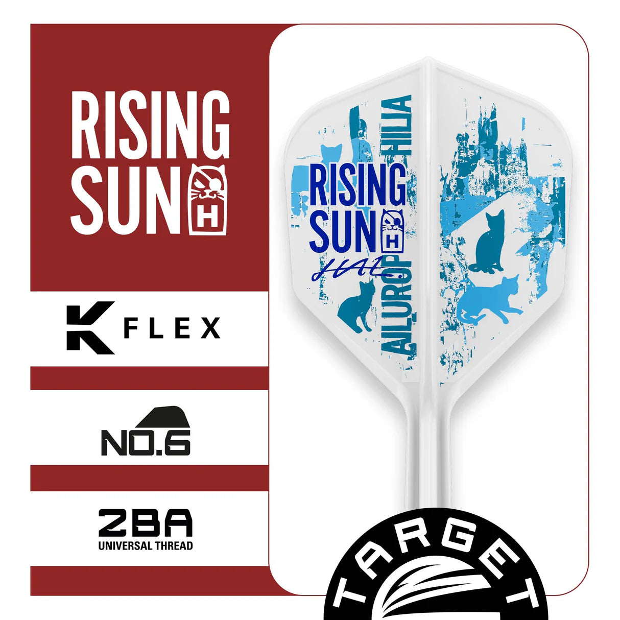 Target Japan Haruki Muramatsu Rising Sun K-Flex No6 Integrated Flights & Shafts