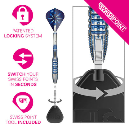 Target Phil Taylor Power Gx2 95% Tungsten Swiss Point Darts