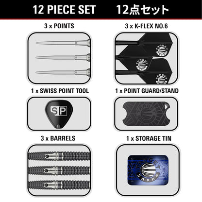 Target Japan Paul Lim The Legend Gen 9 90% Tungsten Swiss Point Darts
