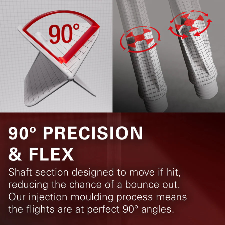Rob Cross No2 K-Flex Integrated Darts Flights