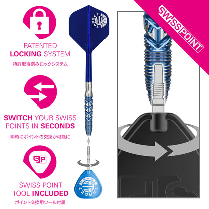 Target Japan Signature Series Sereno G3 90% Tungsten SP Darts