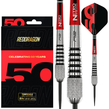 Red Dragon Flightmaster Torpedo 2 80% Tungsten Darts