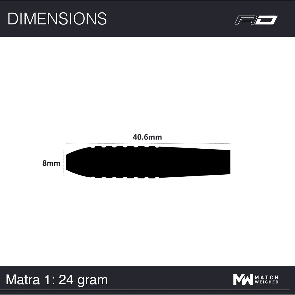 Red Dragon Flight Master Matra 1 80% Tungsten Darts