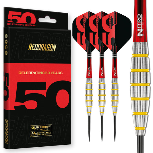 Red Dragon Chunky Stumpy 3 85% Tungsten Darts