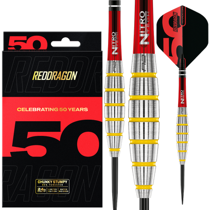 Red Dragon Chunky Stumpy 3 85% Tungsten Darts
