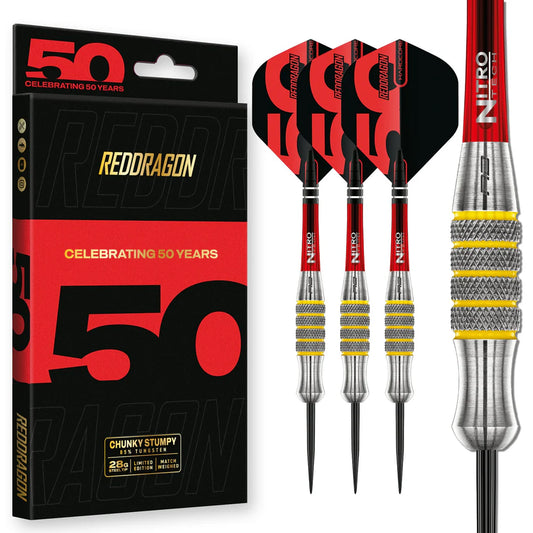 Red Dragon Chunky Stumpy 7 85% Tungsten Darts