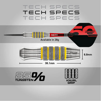 Red Dragon Chunky Stumpy 7 85% Tungsten Darts