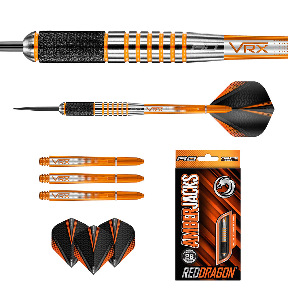 Red Dragon Amberjack 9 90% Tungsten Darts