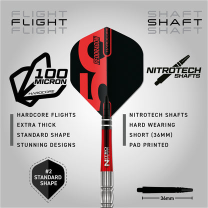 Red Dragon Penetrator 4 95% Tungsten Darts
